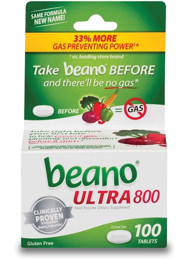 Beano Gas Relief (100 Count (Pack of 1)) - Image 1